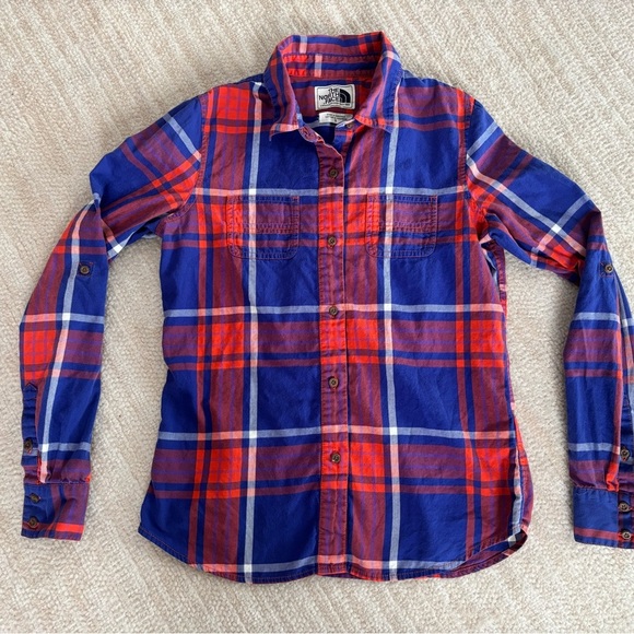The North Face Tops - The North Face Women's Vibrant Plaid Shirt Small